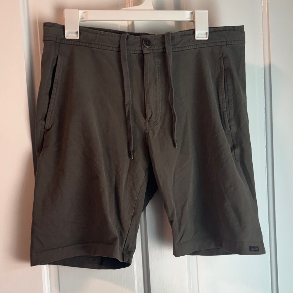 Good Man Brand Olive Drawstring Athletic Shorts